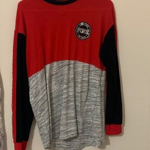 Vs pink long sleeve shirt